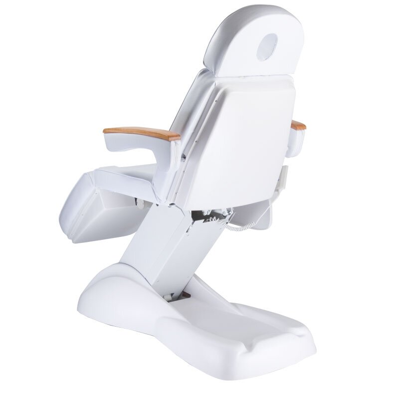 Profesionalus elektrinis gultas-lova kosmetologams LUX BW-273B, 3 variklių, baltos spalvos 2