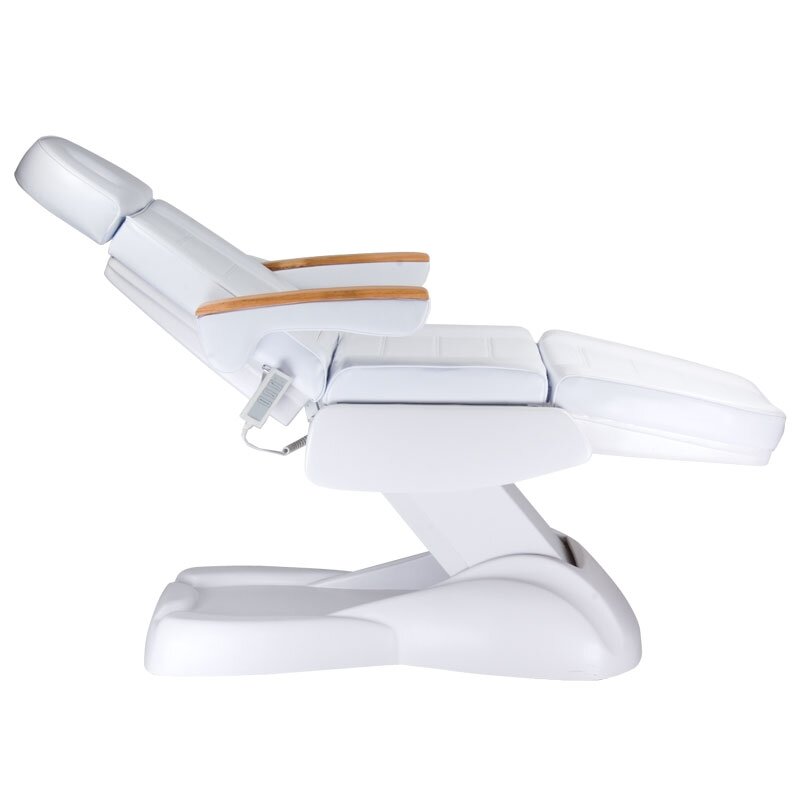 Profesionalus elektrinis gultas-lova kosmetologams LUX BW-273B, 3 variklių, baltos spalvos 3