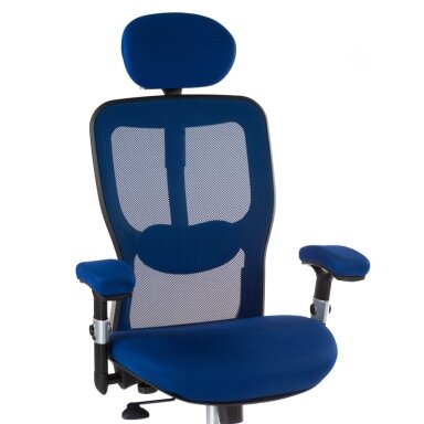 Registratūros, biuro kėdė CorpoComfort BX-4147, mėlynos spalvos Registratūros, biuro kėdė CorpoComfort BX-4147, mėlynos spalvos
