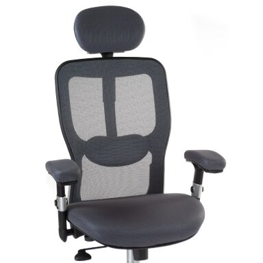 Registratūros, biuro kėdė CorpoComfort BX-4147, pilkos spalvos Registratūros, biuro kėdė CorpoComfort BX-4147, pilkos spalvos