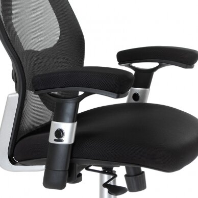 Registratūros, biuro kėdė CorpoComfort BX-4144, juodos spalvos 4 Registratūros, biuro kėdė CorpoComfort BX-4144, juodos spalvos 4