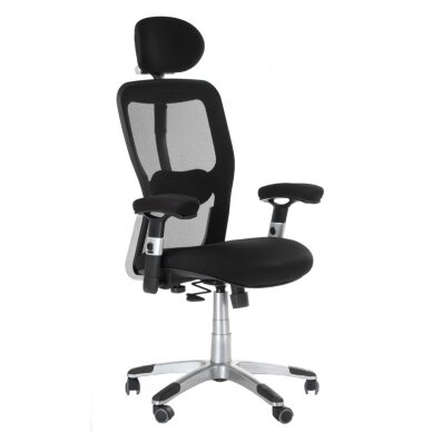 Registratūros, biuro kėdė CorpoComfort BX-4147, juodos spalvos Registratūros, biuro kėdė CorpoComfort BX-4147, juodos spalvos