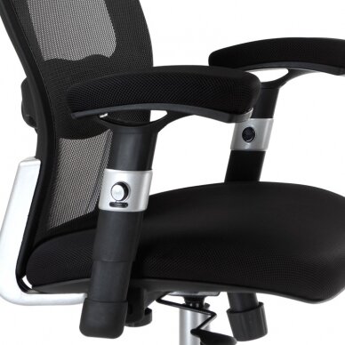 Registratūros, biuro kėdė CorpoComfort BX-4147, juodos spalvos 5 Registratūros, biuro kėdė CorpoComfort BX-4147, juodos spalvos 5
