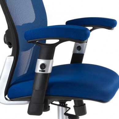 Registratūros, biuro kėdė CorpoComfort BX-4147, mėlynos spalvos 5 Registratūros, biuro kėdė CorpoComfort BX-4147, mėlynos spalvos 5