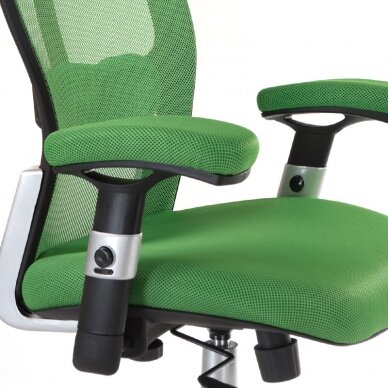 Registratūros, biuro kėdė CorpoComfort BX-4147, žalios spalvos 4 Registratūros, biuro kėdė CorpoComfort BX-4147, žalios spalvos 4