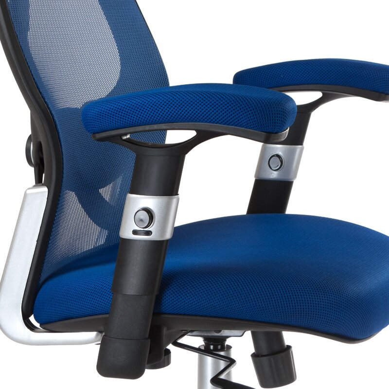Registratūros, biuro kėdė CorpoComfort BX-4144, mėlynos spalvos 5 Registratūros, biuro kėdė CorpoComfort BX-4144, mėlynos spalvos 5