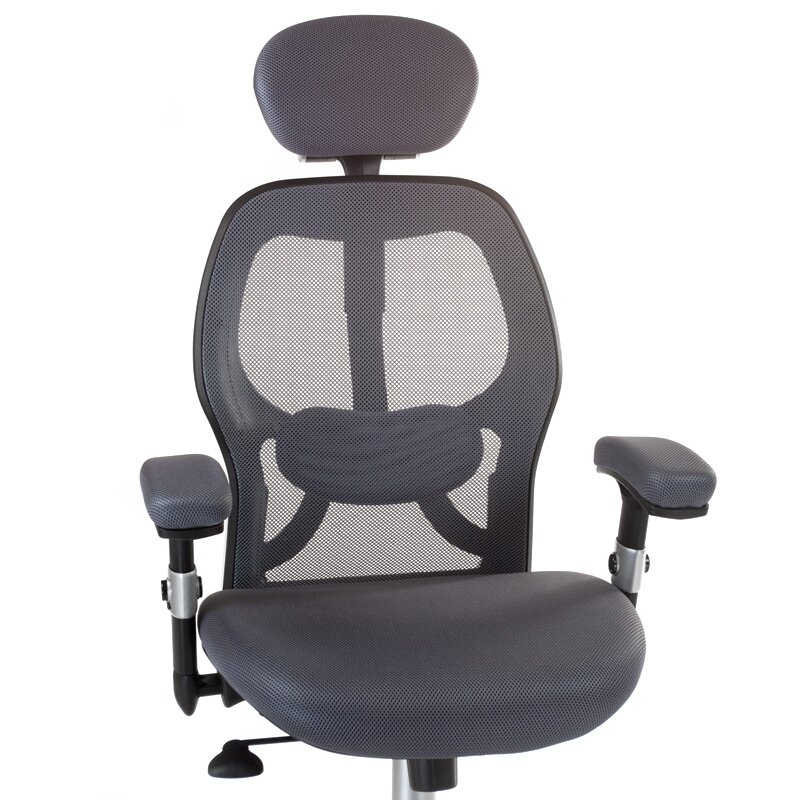 Registratūros, biuro kėdė CorpoComfort BX-4144, pilkos spalvos 1 Registratūros, biuro kėdė CorpoComfort BX-4144, pilkos spalvos 1