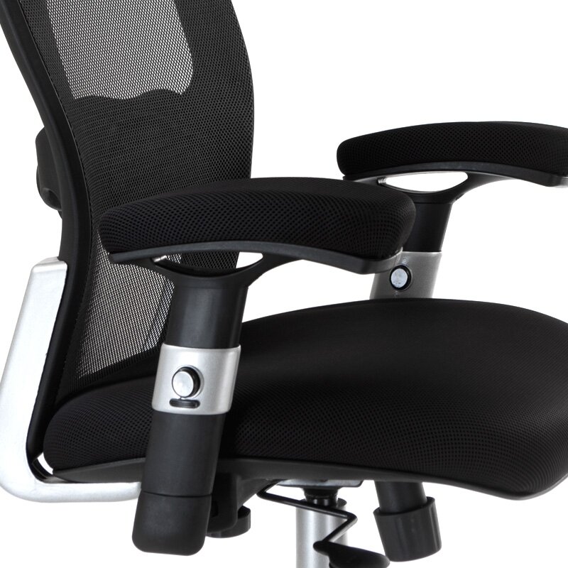 Registratūros, biuro kėdė CorpoComfort BX-4147, juodos spalvos 4 Registratūros, biuro kėdė CorpoComfort BX-4147, juodos spalvos 4
