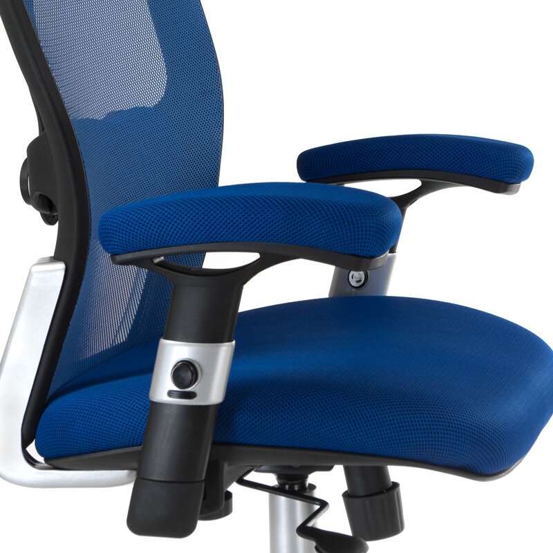 Registratūros, biuro kėdė CorpoComfort BX-4147, mėlynos spalvos 4 Registratūros, biuro kėdė CorpoComfort BX-4147, mėlynos spalvos 4