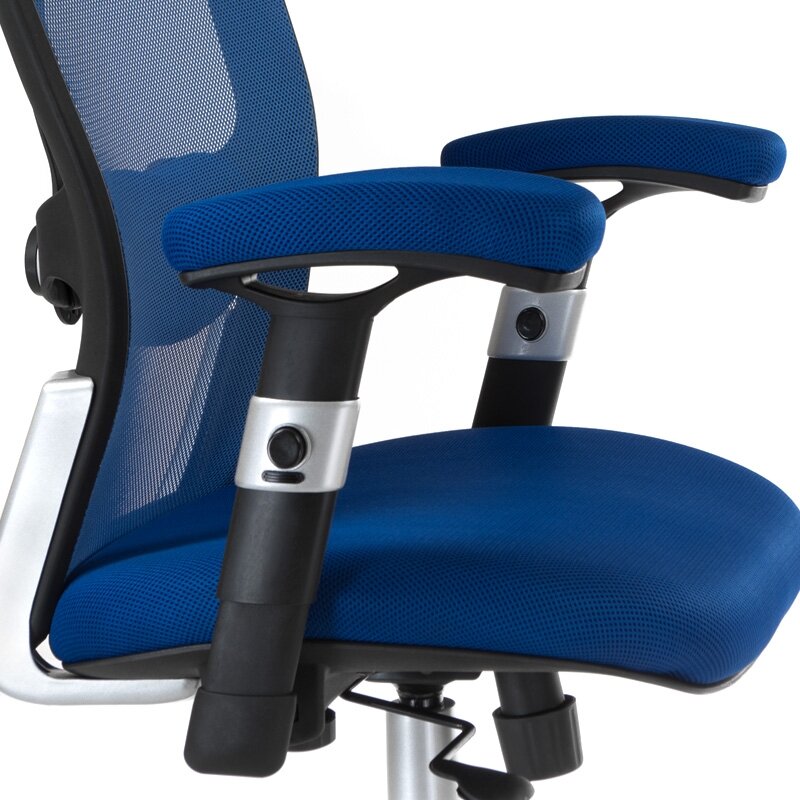 Registratūros, biuro kėdė CorpoComfort BX-4147, mėlynos spalvos 5 Registratūros, biuro kėdė CorpoComfort BX-4147, mėlynos spalvos 5