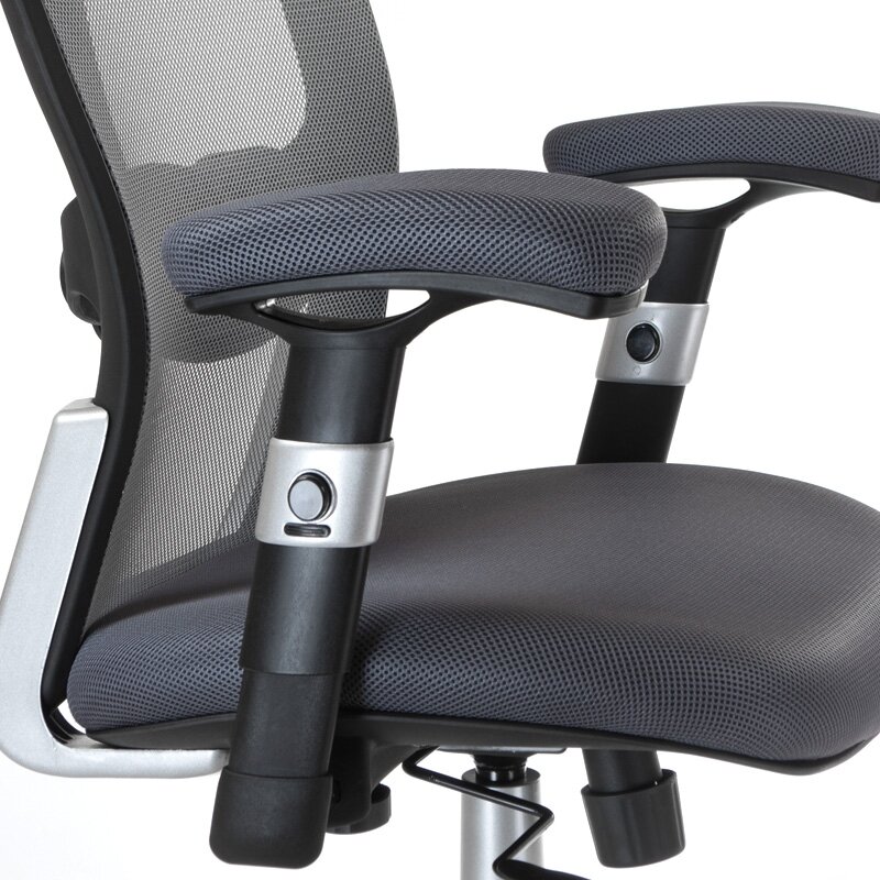 Registratūros, biuro kėdė CorpoComfort BX-4147, pilkos spalvos 5 Registratūros, biuro kėdė CorpoComfort BX-4147, pilkos spalvos 5