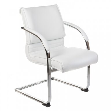 Konferencijų kėdė CorpoComfort BX-3339B, baltos spalvos Konferencijų kėdė CorpoComfort BX-3339B, baltos spalvos