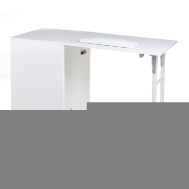 Profesionalus manikiūro stalas BD-3802, baltos spalvos