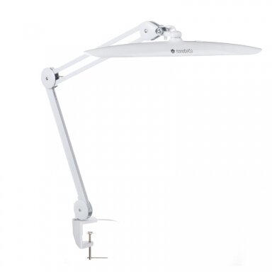 Profesionali LED lempa kosmetologams tvirtinama prie paviršių BSL-01 LED 24W CLIP, baltos spalvos