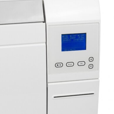 Profesionalus medicininis autoklavas su spausdintuvu ir LCD ekranu MONA LCD (medicininė B klasė) 18 Ltr 1 Profesionalus medicininis autoklavas su spausdintuvu ir LCD ekranu MONA LCD (medicininė B klasė) 18 Ltr 1
