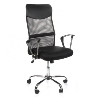 Registratūros, biuro kėdė CorpoComfort BX-7773, juodos spalvos Registratūros, biuro kėdė CorpoComfort BX-7773, juodos spalvos
