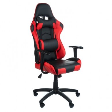 Biuro ir kompiuterinių žaidimų kėdė RACER CorpoComfort BX-3700, juodai - raudonos spalvos Biuro ir kompiuterinių žaidimų kėdė RACER CorpoComfort BX-3700, juodai - raudonos spalvos