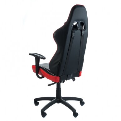 Biuro ir kompiuterinių žaidimų kėdė RACER CorpoComfort BX-3700, juodai - raudonos spalvos 3 Biuro ir kompiuterinių žaidimų kėdė RACER CorpoComfort BX-3700, juodai - raudonos spalvos 3