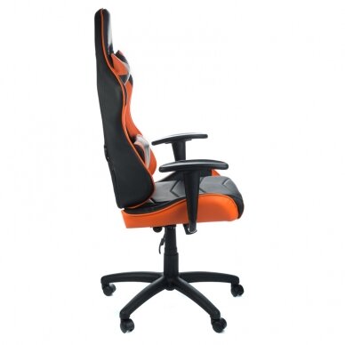 Biuro ir kompiuterinių žaidimų kėdė RACER CorpoComfort BX-3700, juodai - oranžinės spalvos 2 Biuro ir kompiuterinių žaidimų kėdė RACER CorpoComfort BX-3700, juodai - oranžinės spalvos 2