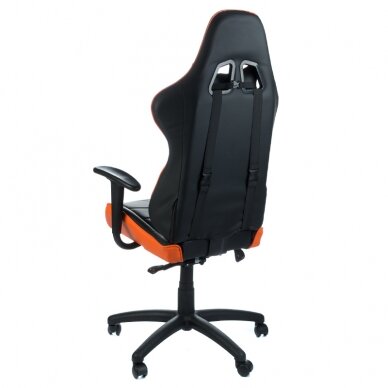 Biuro ir kompiuterinių žaidimų kėdė RACER CorpoComfort BX-3700, juodai - oranžinės spalvos 3 Biuro ir kompiuterinių žaidimų kėdė RACER CorpoComfort BX-3700, juodai - oranžinės spalvos 3