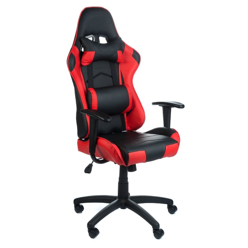 Biuro ir kompiuterinių žaidimų kėdė RACER CorpoComfort BX-3700, juodai - raudonos spalvos Biuro ir kompiuterinių žaidimų kėdė RACER CorpoComfort BX-3700, juodai - raudonos spalvos