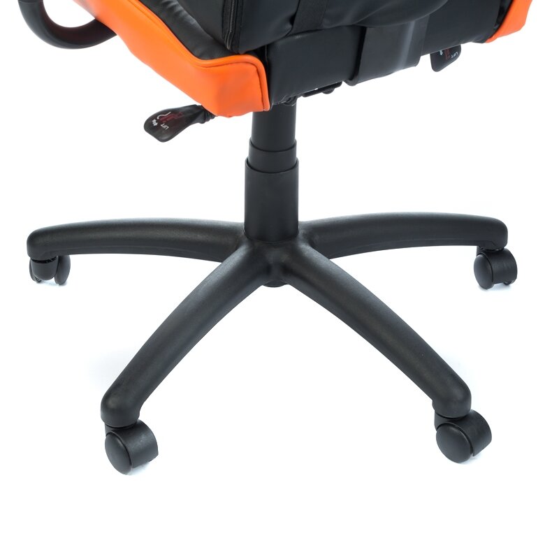 Biuro ir kompiuterinių žaidimų kėdė RACER CorpoComfort BX-3700, juodai - oranžinės spalvos 4 Biuro ir kompiuterinių žaidimų kėdė RACER CorpoComfort BX-3700, juodai - oranžinės spalvos 4