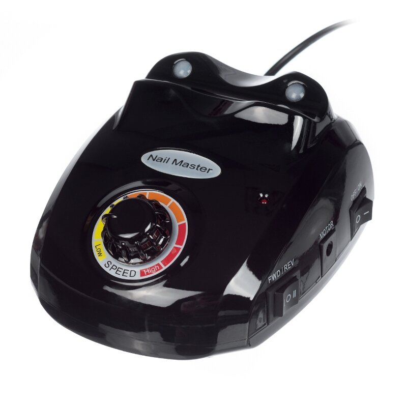 Elektrinė nagų freza manikiūro darbams SPRINT45 (10w), juodos spalvos 1 Elektrinė nagų freza manikiūro darbams SPRINT45 (10w), juodos spalvos 1