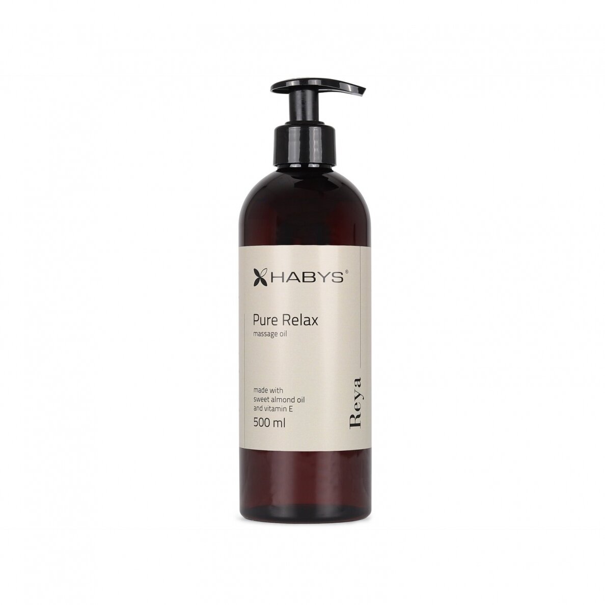 HABYS REYA Pure Relax maitinantis kūno masažo aliejus su migdolų aliejumi ir vitaminu E 6 HABYS REYA Pure Relax maitinantis kūno masažo aliejus su migdolų aliejumi ir vitaminu E 6