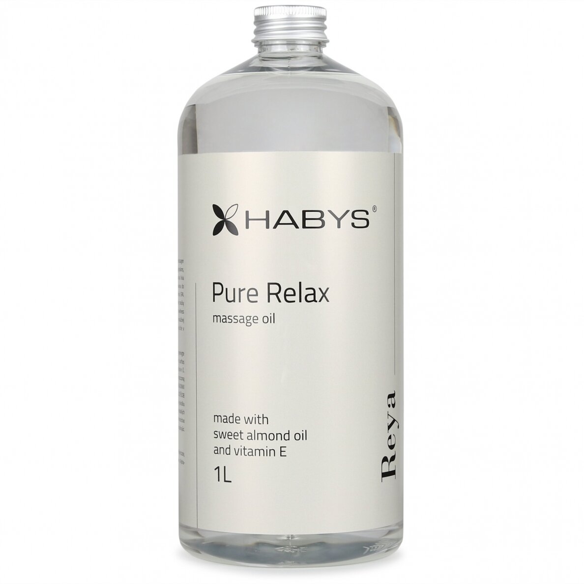 HABYS REYA Pure Relax maitinantis kūno masažo aliejus su migdolų aliejumi ir vitaminu E 5 HABYS REYA Pure Relax maitinantis kūno masažo aliejus su migdolų aliejumi ir vitaminu E 5