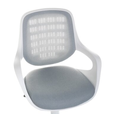 Registratūros, biuro kėdė CorpoComfort BX-4325, pilkos spalvos