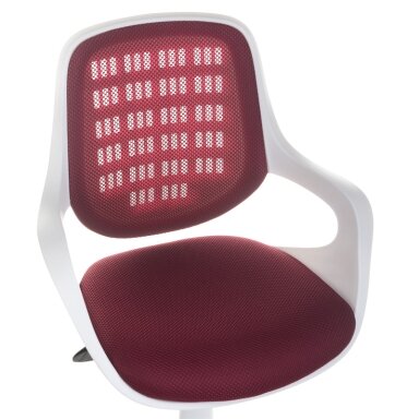 Registratūros, biuro kėdė CorpoComfort BX-4325, burgundinės spalvos