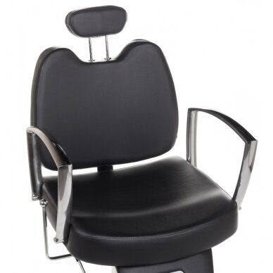 Profesionali barberio kėdė kirpykloms ir grožio salonams HOMER II BH-31275, juodos spalvos 1 Profesionali barberio kėdė kirpykloms ir grožio salonams HOMER II BH-31275, juodos spalvos 1