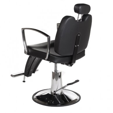 Profesionali barberio kėdė kirpykloms ir grožio salonams HOMER II BH-31275, juodos spalvos 7 Profesionali barberio kėdė kirpykloms ir grožio salonams HOMER II BH-31275, juodos spalvos 7