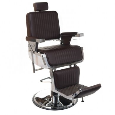 Profesionali barberio kėdė LUMBER BH-31823, rudos spalvos Profesionali barberio kėdė LUMBER BH-31823, rudos spalvos