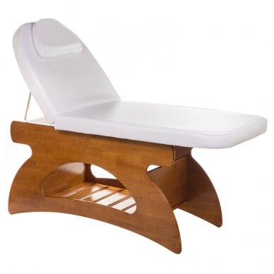 Medinė SPA AND WELLNESS kosmetologinė lova masažo ir terapijų procedūroms BD-8241 Medinė SPA AND WELLNESS kosmetologinė lova masažo ir terapijų procedūroms BD-8241