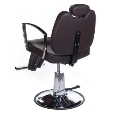 Profesionali barberio kėdė kirpykloms ir grožio salonams HOMER II BH-31275, rudos spalvos 7 Profesionali barberio kėdė kirpykloms ir grožio salonams HOMER II BH-31275, rudos spalvos 7