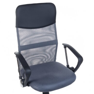 Registratūros, biuro kėdė CorpoComfort BX-7773, tamsiai pilkos spalvos 1 Registratūros, biuro kėdė CorpoComfort BX-7773, tamsiai pilkos spalvos 1