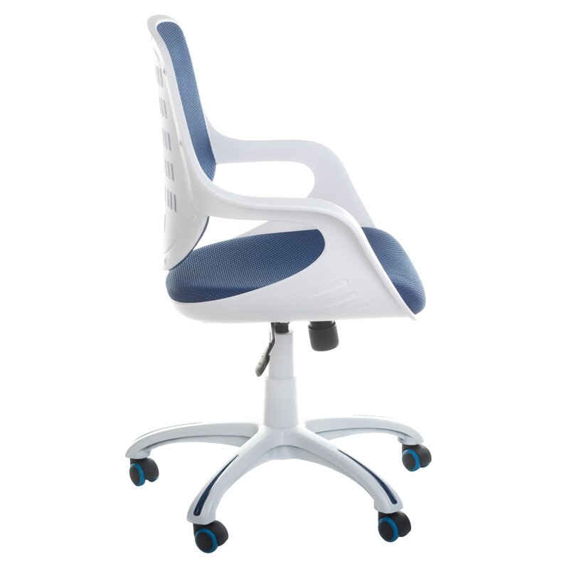 Registratūros, biuro kėdė CorpoComfort BX-4325, mėlynos spalvos 2 Registratūros, biuro kėdė CorpoComfort BX-4325, mėlynos spalvos 2