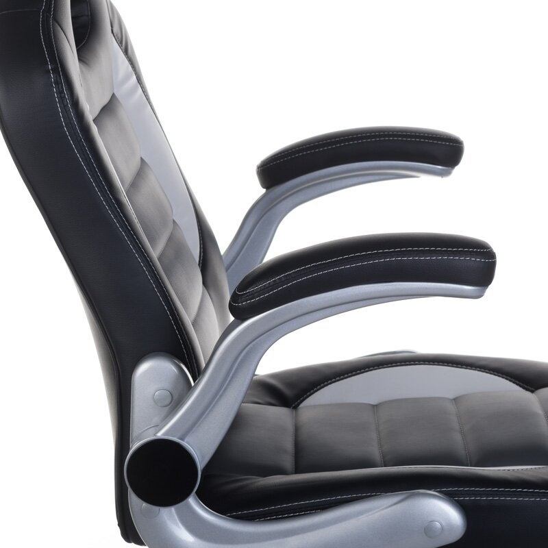 Biuro ir kompiuterinių žaidimų kėdė RACER CorpoComfort BX-6923, juodai - pilkos spalvos 2 Biuro ir kompiuterinių žaidimų kėdė RACER CorpoComfort BX-6923, juodai - pilkos spalvos 2