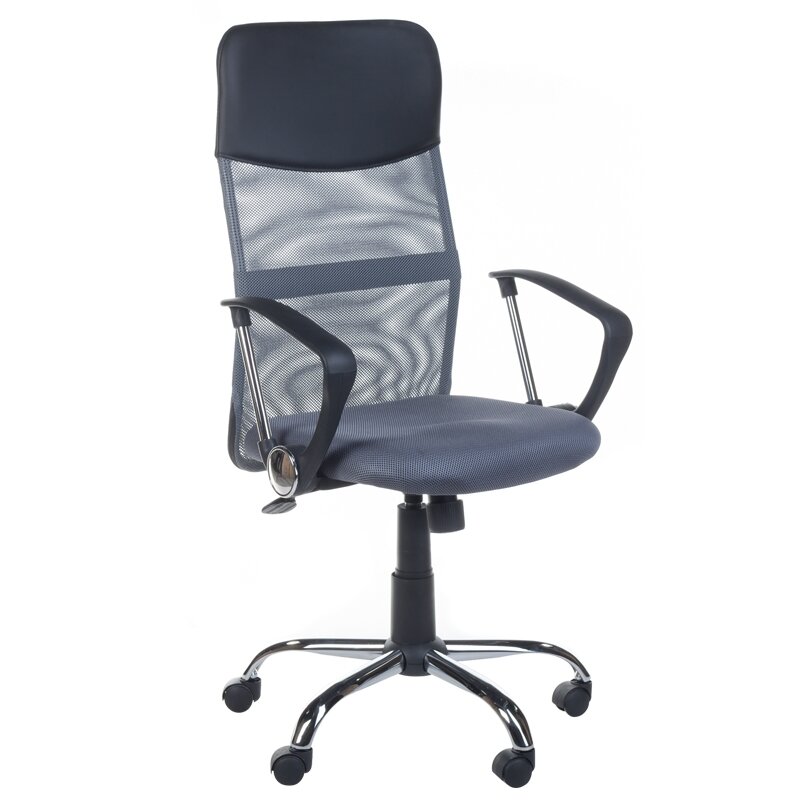 Registratūros, biuro kėdė CorpoComfort BX-7773, tamsiai pilkos spalvos Registratūros, biuro kėdė CorpoComfort BX-7773, tamsiai pilkos spalvos