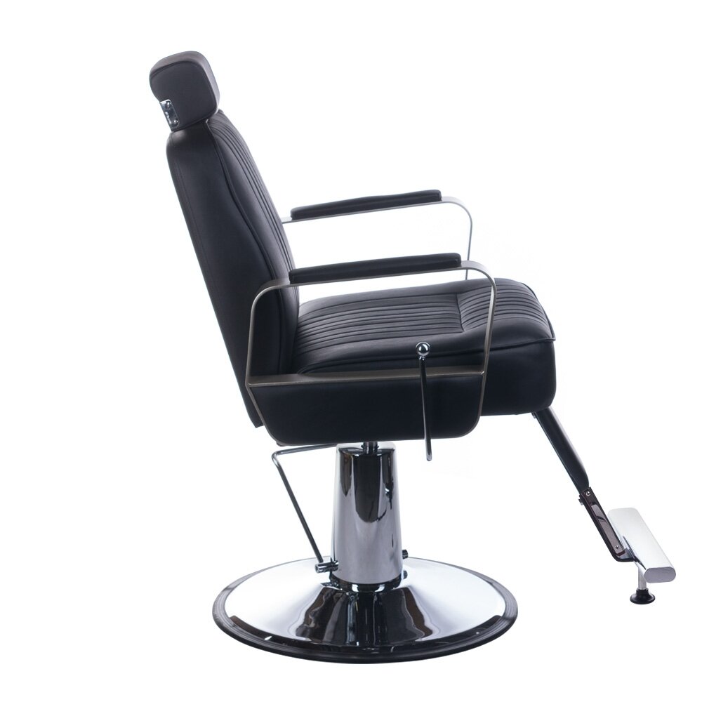 Profesionali barberio kėdė kirpykloms ir grožio salonams HOMER BH-31237, juodos spalvos 2 Profesionali barberio kėdė kirpykloms ir grožio salonams HOMER BH-31237, juodos spalvos 2