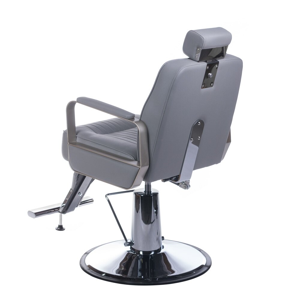 Profesionali barberio kėdė kirpykloms ir grožio salonams HOMER BH-31237, šviesiai pilkos spalvos 7 Profesionali barberio kėdė kirpykloms ir grožio salonams HOMER BH-31237, šviesiai pilkos spalvos 7