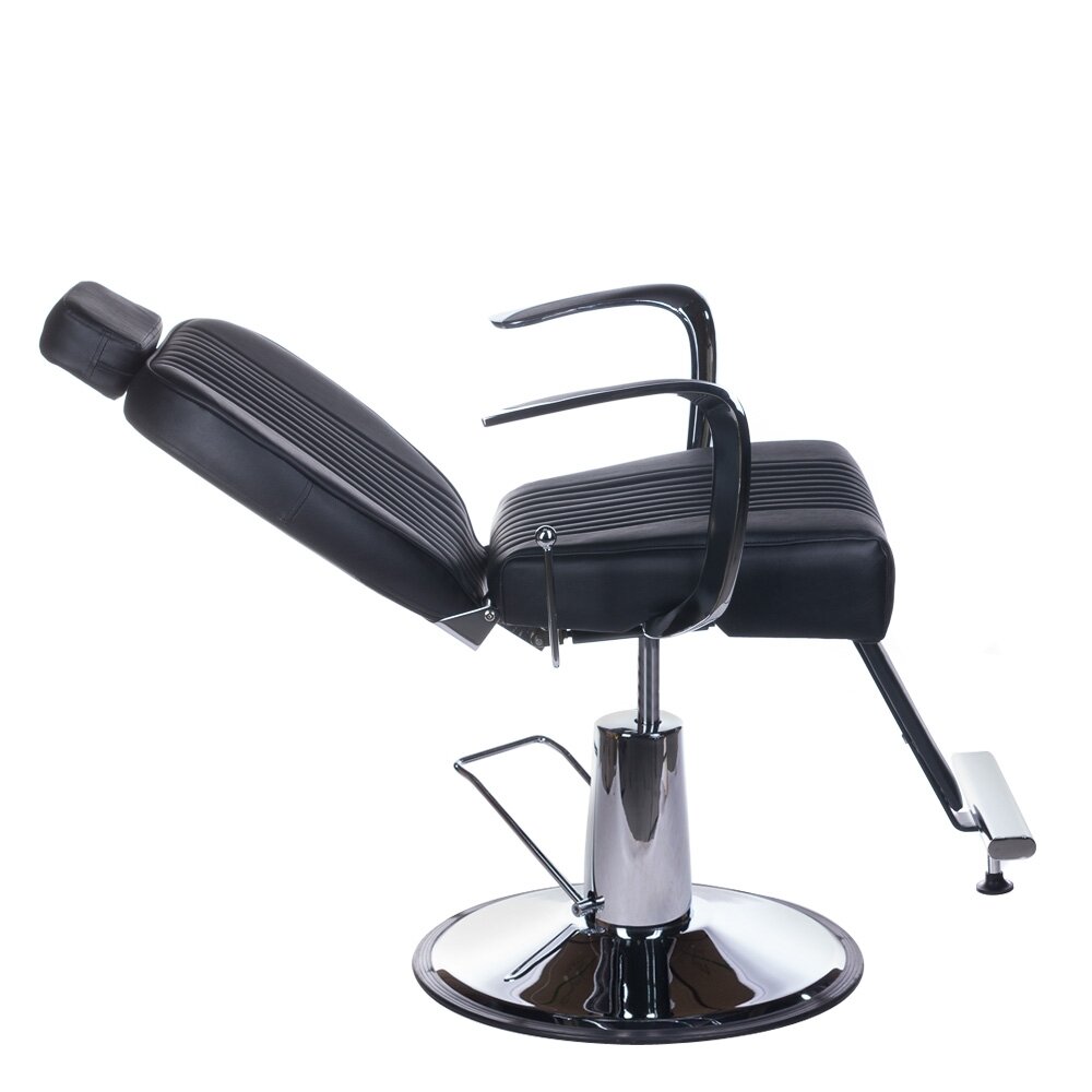 Profesionali barberio kėdė kirpykloms ir grožio salonams OLAF BH-3273, juodos spalvos 3 Profesionali barberio kėdė kirpykloms ir grožio salonams OLAF BH-3273, juodos spalvos 3