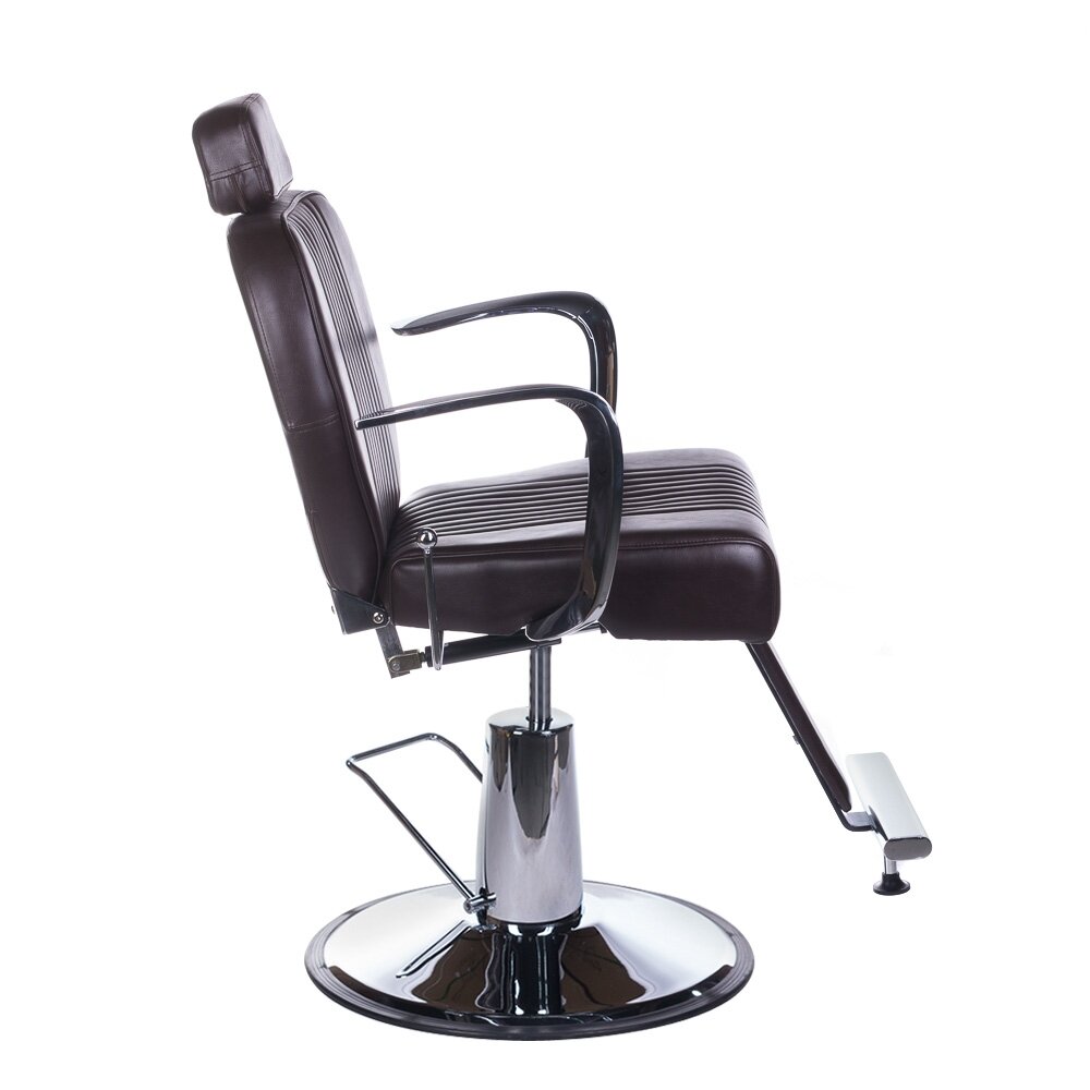 Profesionali barberio kėdė kirpykloms ir grožio salonams OLAF BH-3273, rudos spalvos 2 Profesionali barberio kėdė kirpykloms ir grožio salonams OLAF BH-3273, rudos spalvos 2