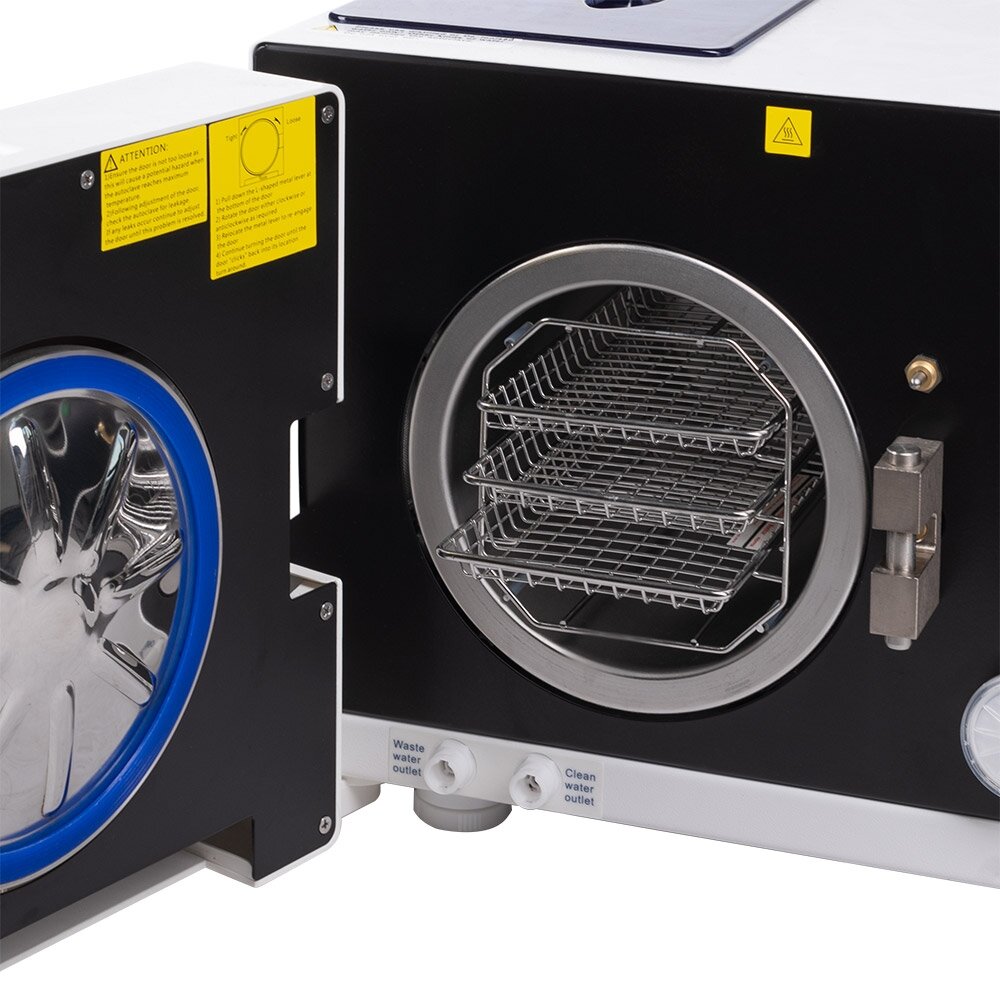 Profesionalus medicininis autoklavas su spausdintuvu ir LCD ekranu SteamIT LCD (medicininė B klasė) 8 Ltr 2 Profesionalus medicininis autoklavas su spausdintuvu ir LCD ekranu SteamIT LCD (medicininė B klasė) 8 Ltr 2