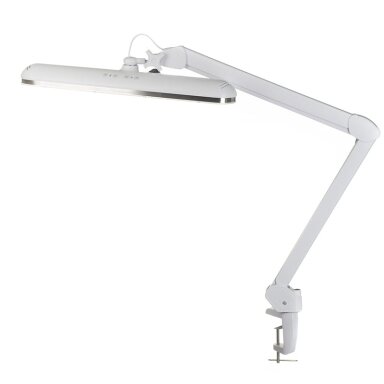 Profesionali stalinė lempa manikiūro darbams Sonobella BSL-03 LED 12W CLIP, baltos spalvos Profesionali stalinė lempa manikiūro darbams Sonobella BSL-03 LED 12W CLIP, baltos spalvos