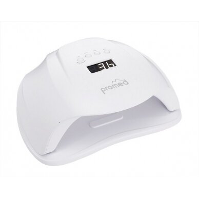 Profesionali UV/LED manikiūro lempa PROMED UVL-54 (48W), baltos spalvos Profesionali UV/LED manikiūro lempa PROMED UVL-54 (48W), baltos spalvos