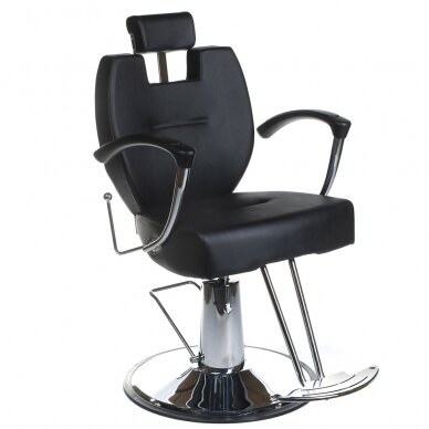Profesionali barberio kėdė HEKTOR BH-3208, juodos spalvos Profesionali barberio kėdė HEKTOR BH-3208, juodos spalvos
