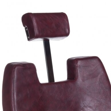 Profesionali barberio kėdė HEKTOR BH-3208, bordo spalvos 4 Profesionali barberio kėdė HEKTOR BH-3208, bordo spalvos 4
