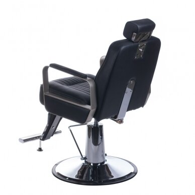 Profesionali barberio kėdė kirpykloms ir grožio salonams HOMER BH-31237, juodos spalvos 7 Profesionali barberio kėdė kirpykloms ir grožio salonams HOMER BH-31237, juodos spalvos 7